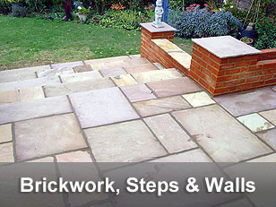 Brickwork, Steps & Walls
