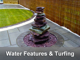 Water Features & Turfing